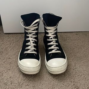 Rick Owens Darkshadow hightops.